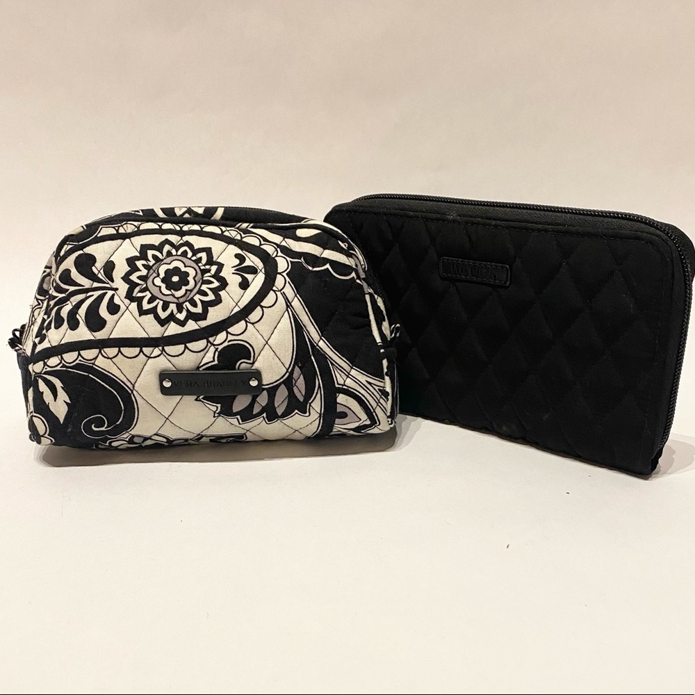 VERA BRADLEY WALLET & MAKEUP BAG
